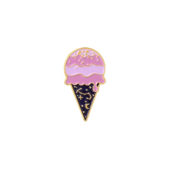Celestial Galactic Sweets & Treats Alloy Pin 5-Piece Set - Brand New in Gift Box - Picture 9 of 16